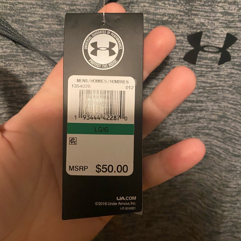 Size Large. Under Armor Jacket